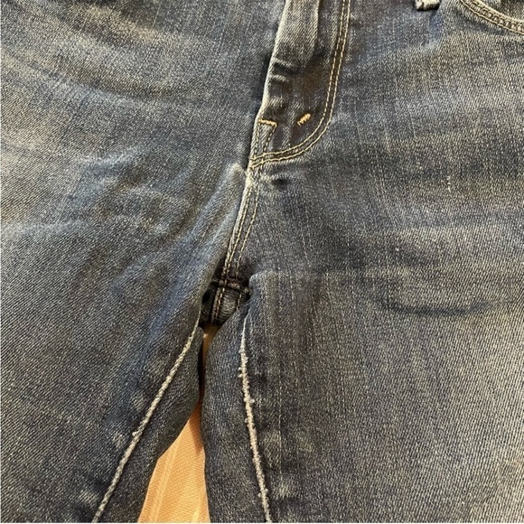 MOTHER The Looker Mid Rise Skinny Jeans in Here Kitty Kitty 25 - Picture 14 of 16